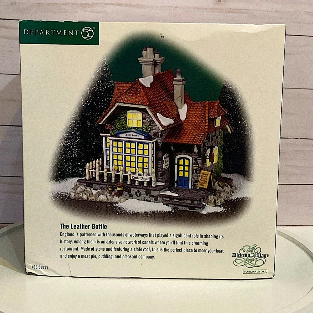 DEPARTMENT 56 - The Leather Bottle - Heritage Village - Dickens Village - Picture 9 of 10